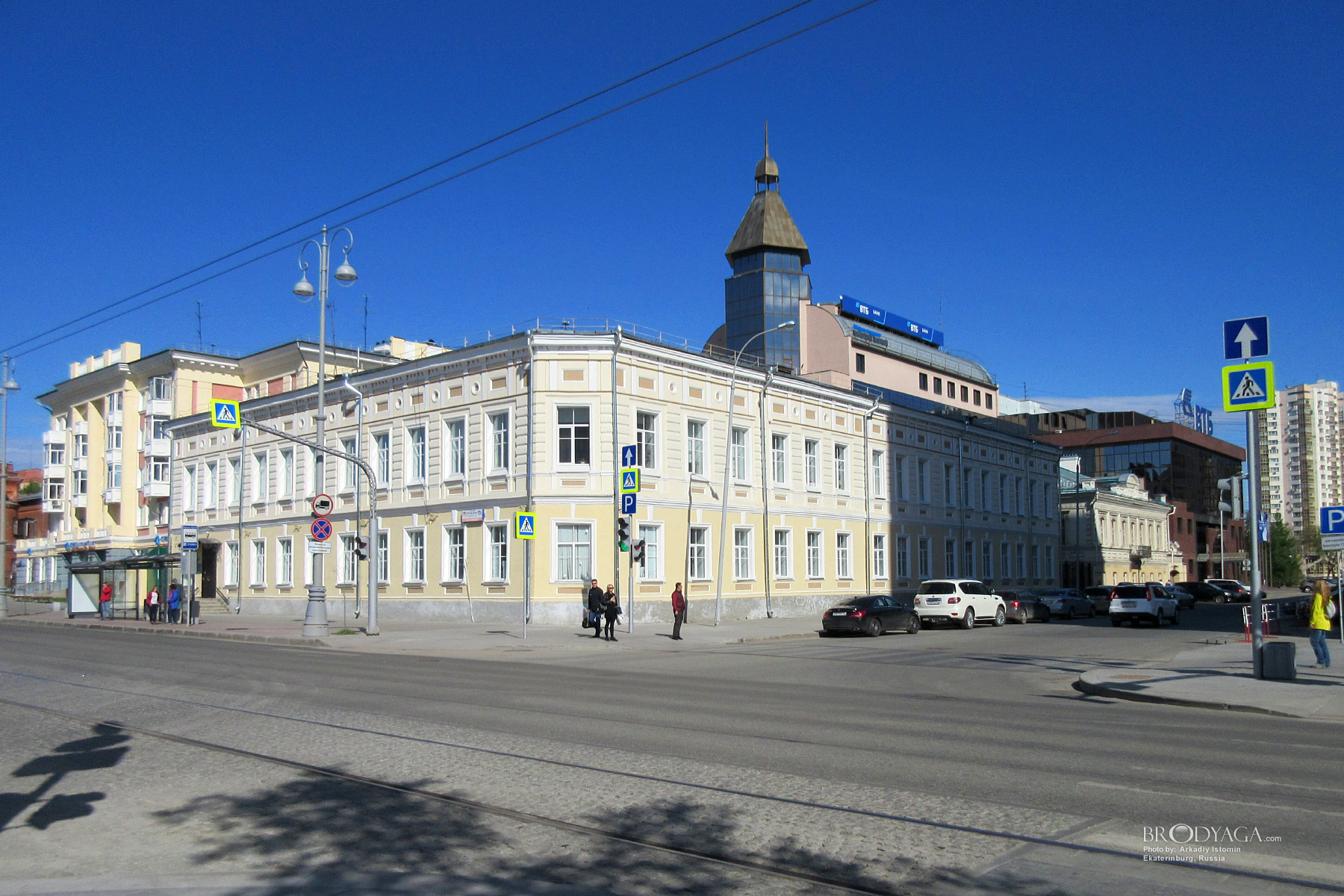 Комплекс Алексеевского реального училища (учебный корпус), Ленина 13б, Екатеринбург (Ekaterinburg)